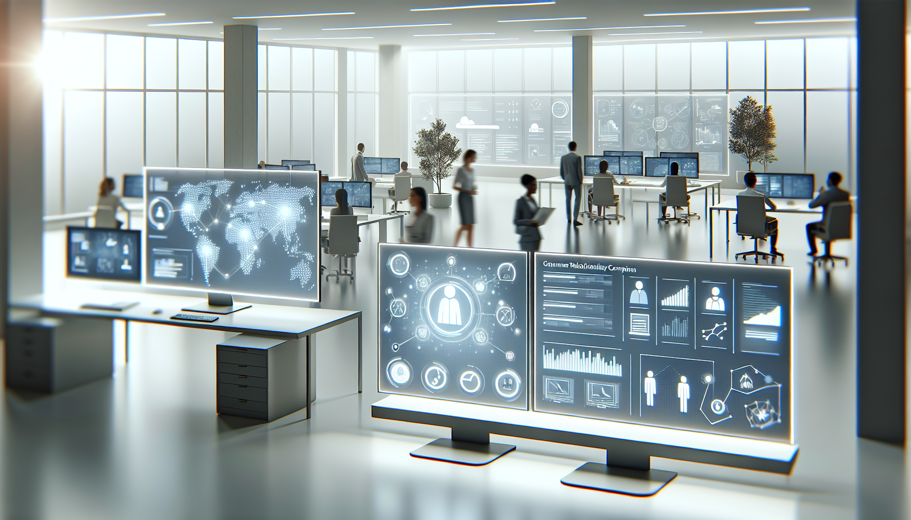 AIs Impact on CRMs: Enhancing Data Efficiency AIs Impact on CRMs: Enhancing Data Efficiency